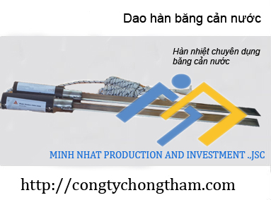 Dao hàn bằng cản nước